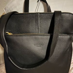 Gorgeous Unica Firenze Black Satchel Backpack